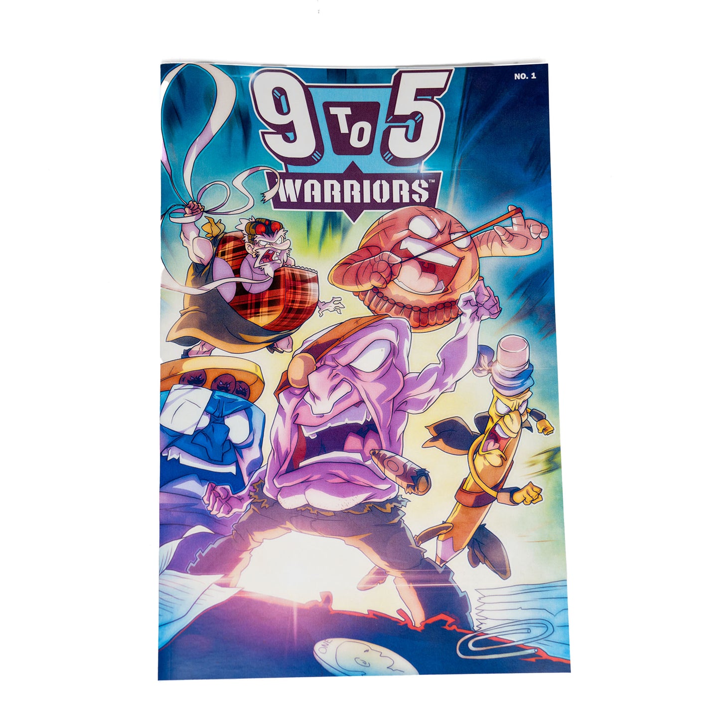 "The First Shift" 9 to 5 Warriors Comic Book