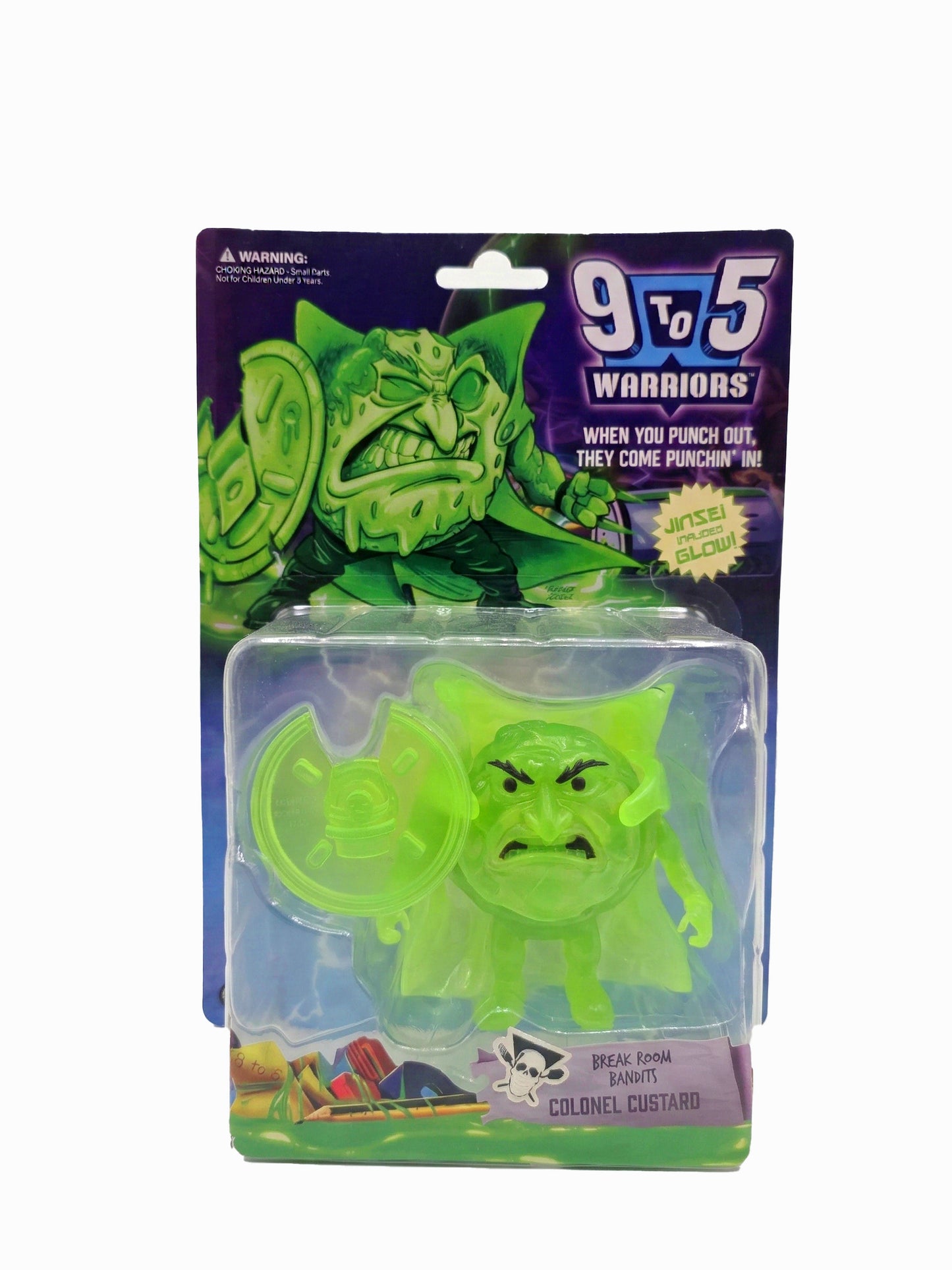 Last of Stock - GLOW-IN-THE-DARK Colonel Custard